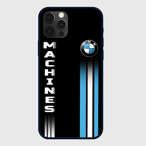 Чехол iPhone 12 Pro BMW Premium / 3D-Черный – фото 1