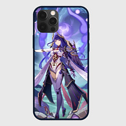 Чехол для iPhone 12 Pro Genshin Impact Ei, цвет: 3D-черный