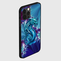 Чехол для iPhone 12 Pro Dragon - irezumi - ai art, цвет: 3D-черный — фото 2