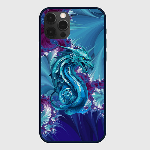 Чехол iPhone 12 Pro Dragon - irezumi - ai art / 3D-Черный – фото 1