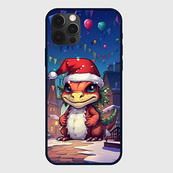 Чехол для iPhone 12 Pro Маленький милый дракон 2024, цвет: 3D-черный