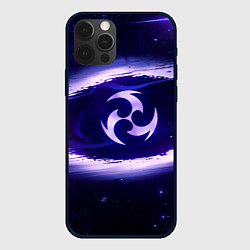 Чехол iPhone 12 Pro Genshin Impact Raiden sign