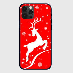 Чехол iPhone 12 Pro Christmas deer