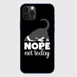 Чехол для iPhone 12 Pro Nope not today, цвет: 3D-черный