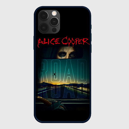 Чехол iPhone 12 Pro Album road Alice Cooper / 3D-Черный – фото 1