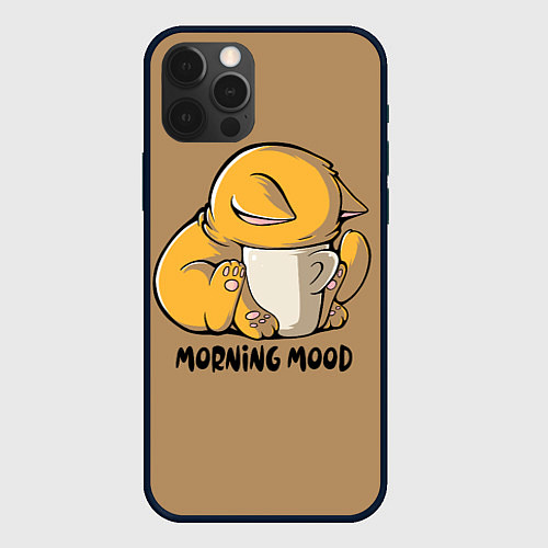 Чехол iPhone 12 Pro Morning mood / 3D-Черный – фото 1