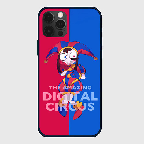 Чехол iPhone 12 Pro Помни в ужасе The amazing digital circus / 3D-Черный – фото 1