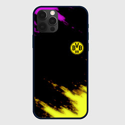 Чехол для iPhone 12 Pro Borussia Dortmund sport, цвет: 3D-черный