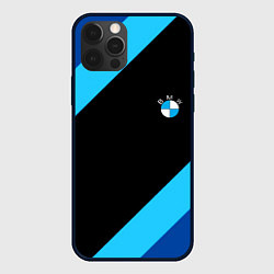 Чехол для iPhone 12 Pro BMW line, цвет: 3D-черный