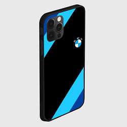 Чехол для iPhone 12 Pro BMW line, цвет: 3D-черный — фото 2