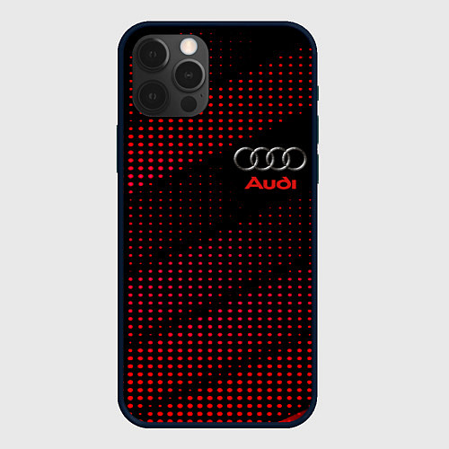 Чехол iPhone 12 Pro Audi sportdot / 3D-Черный – фото 1