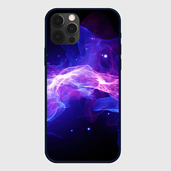 Чехол iPhone 12 Pro Фиолетовый туман в движении