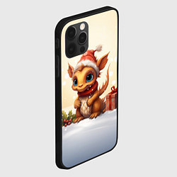 Чехол для iPhone 12 Pro Дракон магикус драконус, цвет: 3D-черный — фото 2