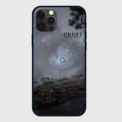 Чехол для iPhone 12 Pro STALKER 2 гравитационная аномалия, цвет: 3D-черный