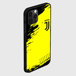 Чехол для iPhone 12 Pro Juventus спортивные краски, цвет: 3D-черный — фото 2