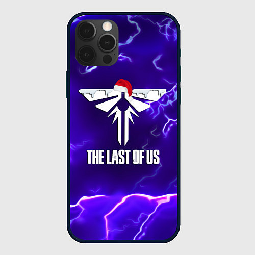 Чехол iPhone 12 Pro The last of us storm ney year / 3D-Черный – фото 1