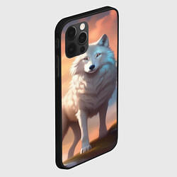 Чехол для iPhone 12 Pro Небесная волчица, цвет: 3D-черный — фото 2