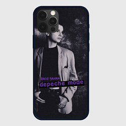 Чехол для iPhone 12 Pro Depeche Mode Dave Gahan noir2, цвет: 3D-черный