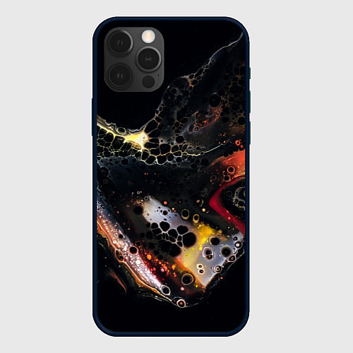 Чехол iPhone 12 Pro Berco / 3D-Черный – фото 1