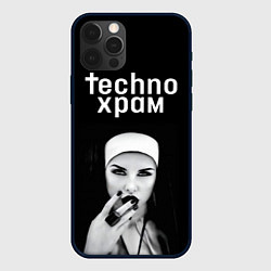 Чехол iPhone 12 Pro Techno храм монашка с перстнем