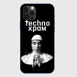 Чехол iPhone 12 Pro Techno храм монашка в молитве