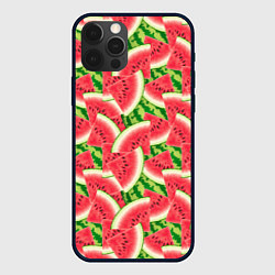 Чехол iPhone 12 Pro Дольки сладкого арбуза
