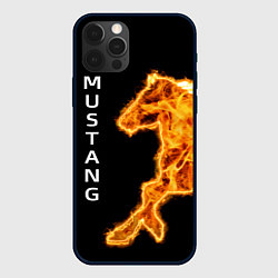 Чехол iPhone 12 Pro Mustang fire