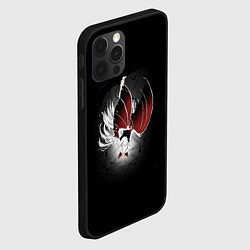 Чехол для iPhone 12 Pro Леди вамп летучая мышь, цвет: 3D-черный — фото 2
