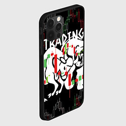 Чехол для iPhone 12 Pro Трейдинг быков и медведей, цвет: 3D-черный — фото 2