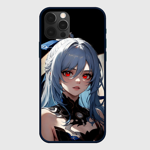 Чехол iPhone 12 Pro Цзиньлю - Honkai / 3D-Черный – фото 1