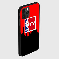 Чехол для iPhone 12 Pro NBA sport flame, цвет: 3D-черный — фото 2