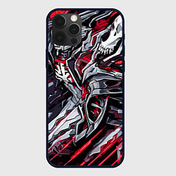 Чехол для iPhone 12 Pro Адский рыцарь, цвет: 3D-черный