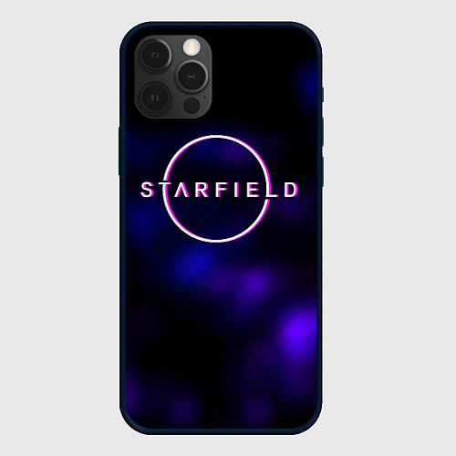 Чехол iPhone 12 Pro Starfield тёмное небо из игры / 3D-Черный – фото 1