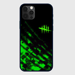 Чехол iPhone 12 Pro Dead by daylight green neon
