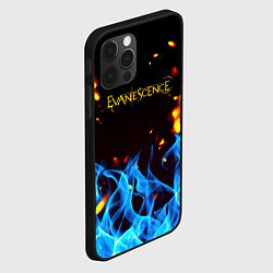 Чехол для iPhone 12 Pro Evanescence огонь рок группа, цвет: 3D-черный — фото 2