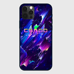 Чехол iPhone 12 Pro Counter Strike go - neon