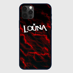Чехол для iPhone 12 Pro Louna storm рок группа, цвет: 3D-черный