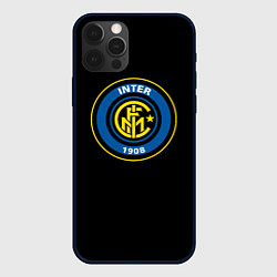 Чехол для iPhone 12 Pro Inter fc, цвет: 3D-черный