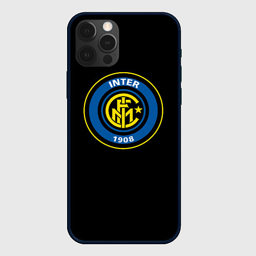 Чехол iPhone 12 Pro Inter fc / 3D-Черный – фото 1