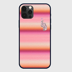 Чехол iPhone 12 Pro Рука-Вещь: текстура свитера Энид из сериала Уэнсде