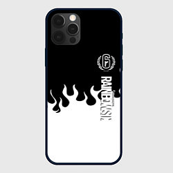 Чехол для iPhone 12 Pro Tom Clancy raimbow six fire, цвет: 3D-черный