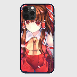 Чехол для iPhone 12 Pro Touhou Project Рейму Cute, цвет: 3D-черный