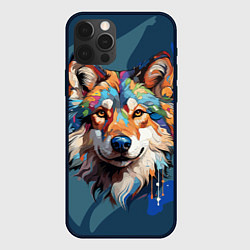 Чехол iPhone 12 Pro Очень красивый волк