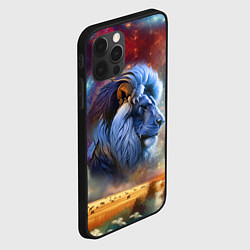 Чехол для iPhone 12 Pro Небесный лев, цвет: 3D-черный — фото 2