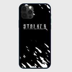 Чехол iPhone 12 Pro Stalker искры белые