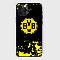 Чехол iPhone 12 Pro Borussia краски жёлтые