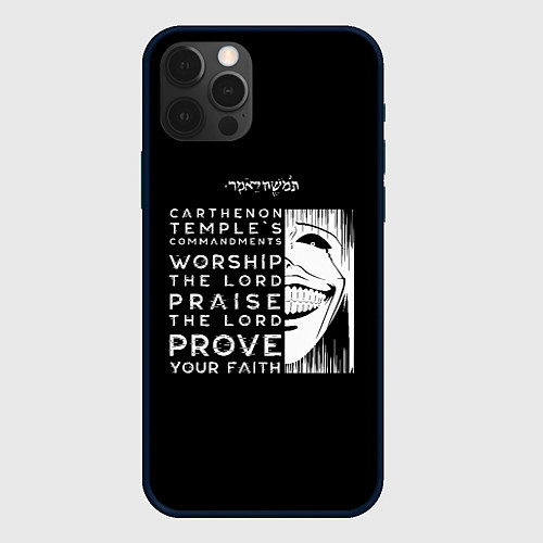 Чехол iPhone 12 Pro Solo Leveling Carthenon / 3D-Черный – фото 1