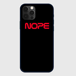 Чехол для iPhone 12 Pro Nope - NASA, цвет: 3D-черный