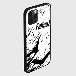 Чехол для iPhone 12 Pro Fallout краски летучие мыши, цвет: 3D-черный — фото 2