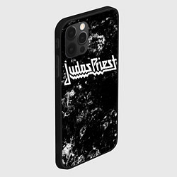 Чехол для iPhone 12 Pro Judas Priest black ice, цвет: 3D-черный — фото 2